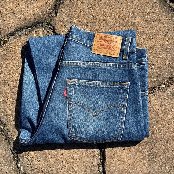 Levi's 570 Student Baggy Fit Jeans Vintage - Picture 2 of 9